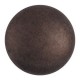 Les perles par Puca® Cabochon 25mm Dark bronze mat 23980/84415
